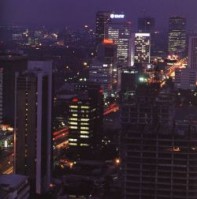 Jakarta by night
